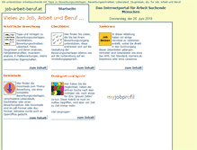 Tablet Screenshot of job-arbeit-beruf.at
